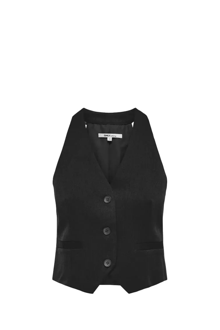ONLY GILET 15324667 BLACK