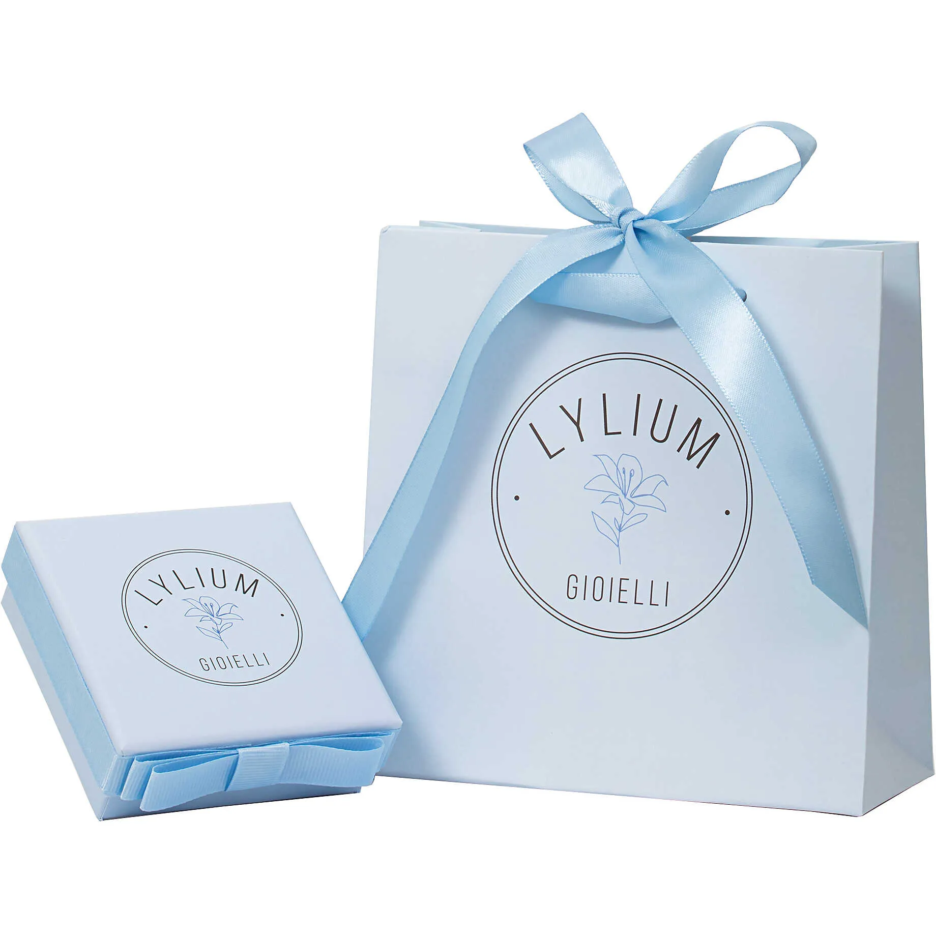 orecchini a cerchio donna Lylium Bow