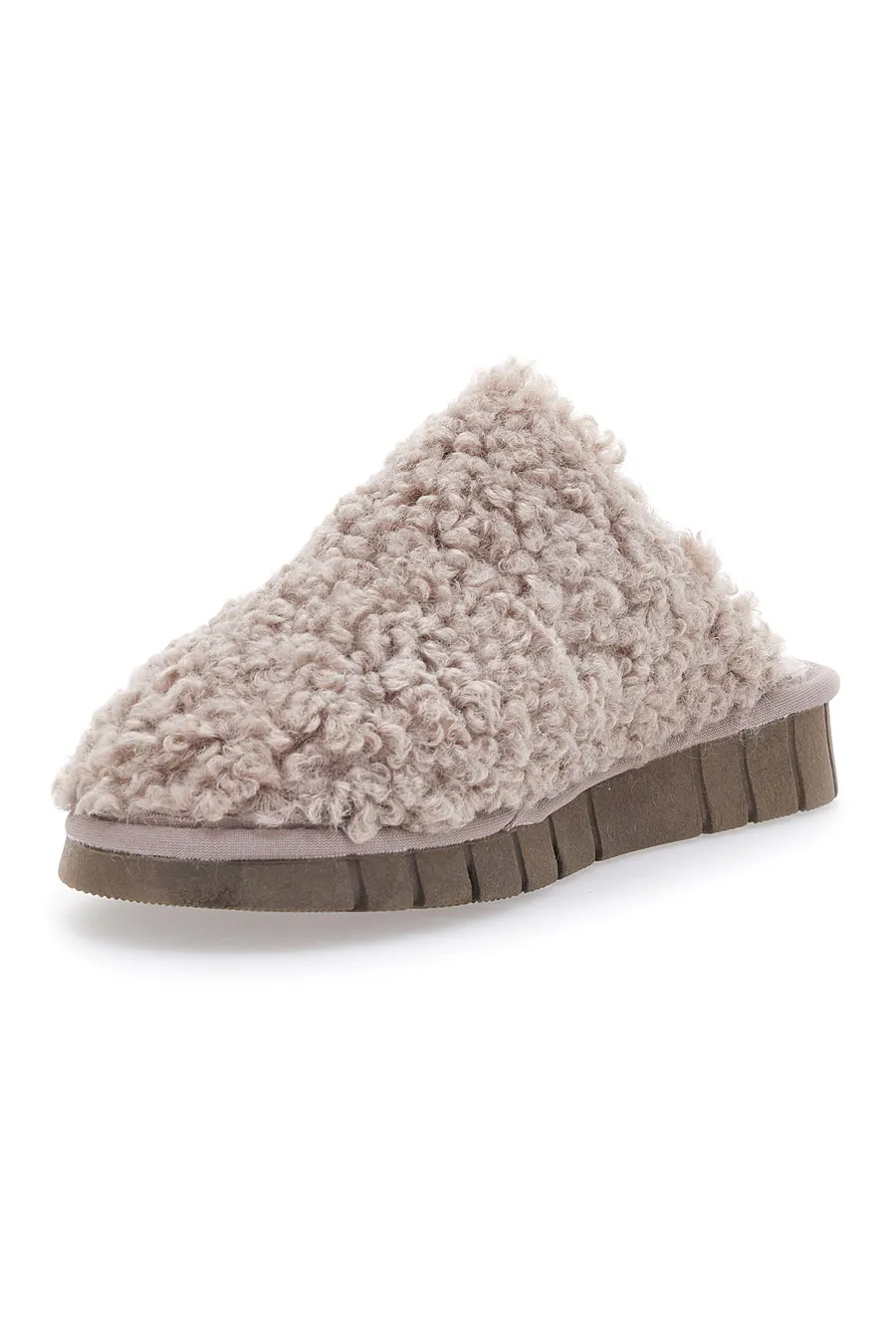 Pantofole Teddy Taupe Beego 7525