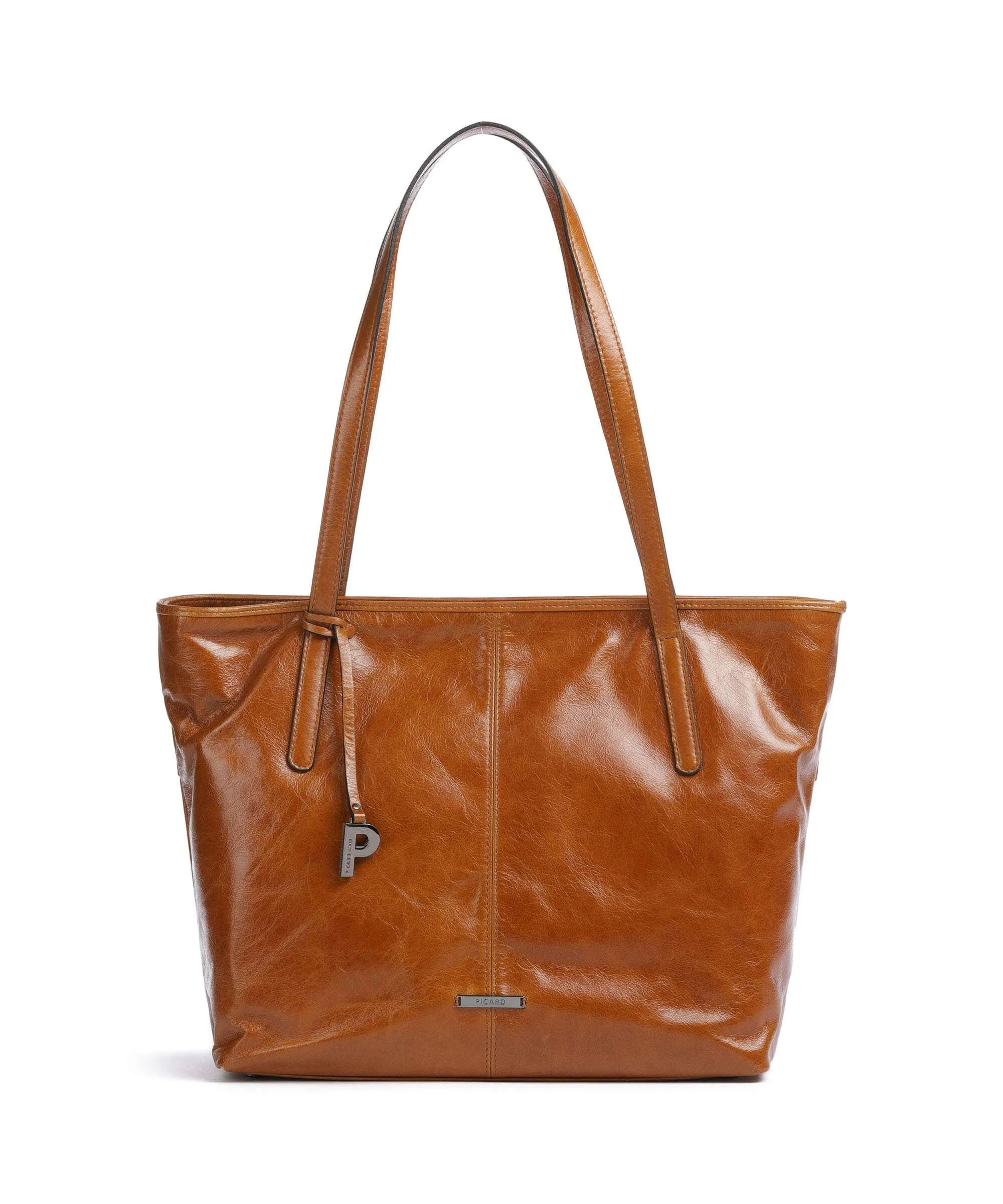  Picard Better Me Borsa shopper pelle di vacchetta grana cognac  