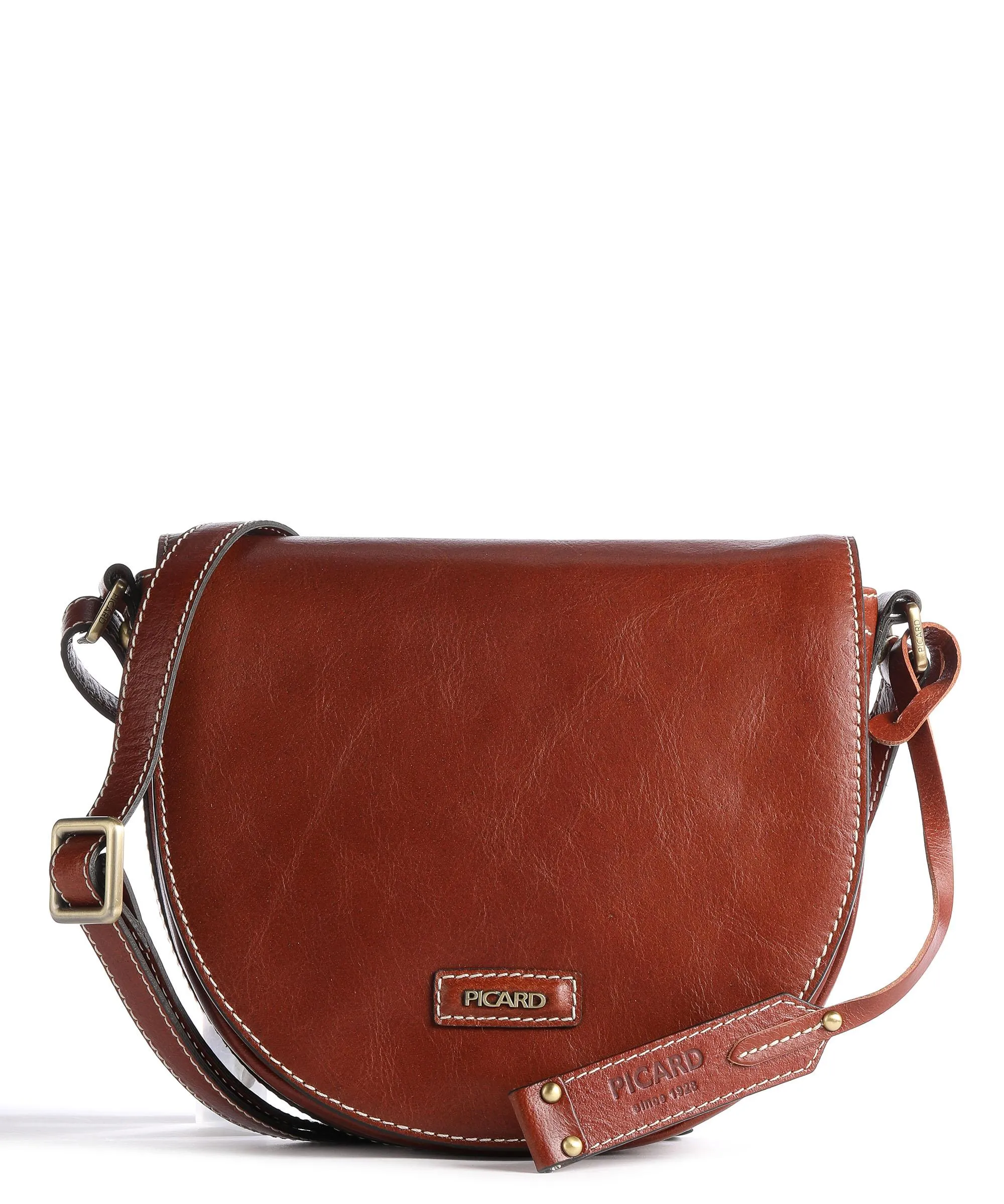  Picard Eternity Borsa a tracolla pelle di bufalo d'acqua cognac  
