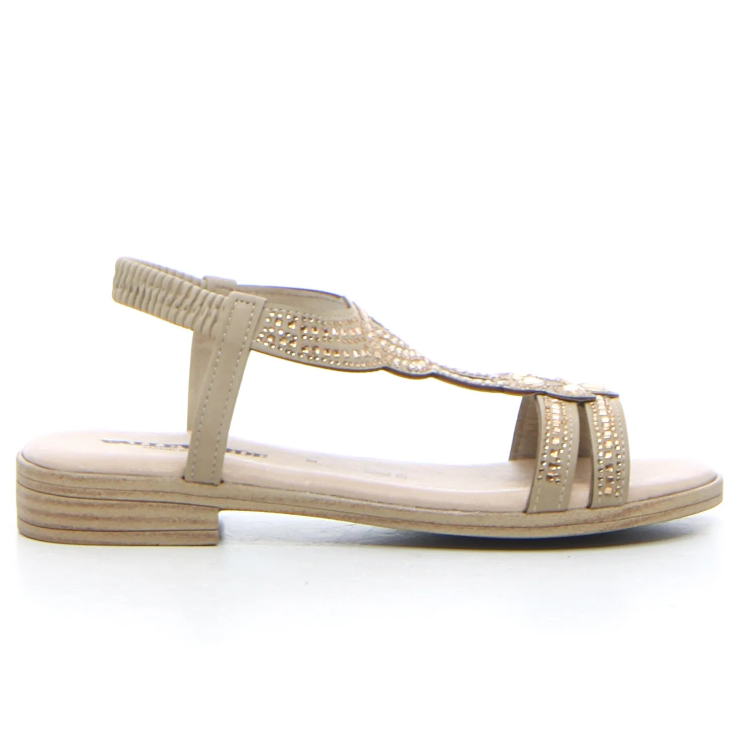 Sandalo con strass