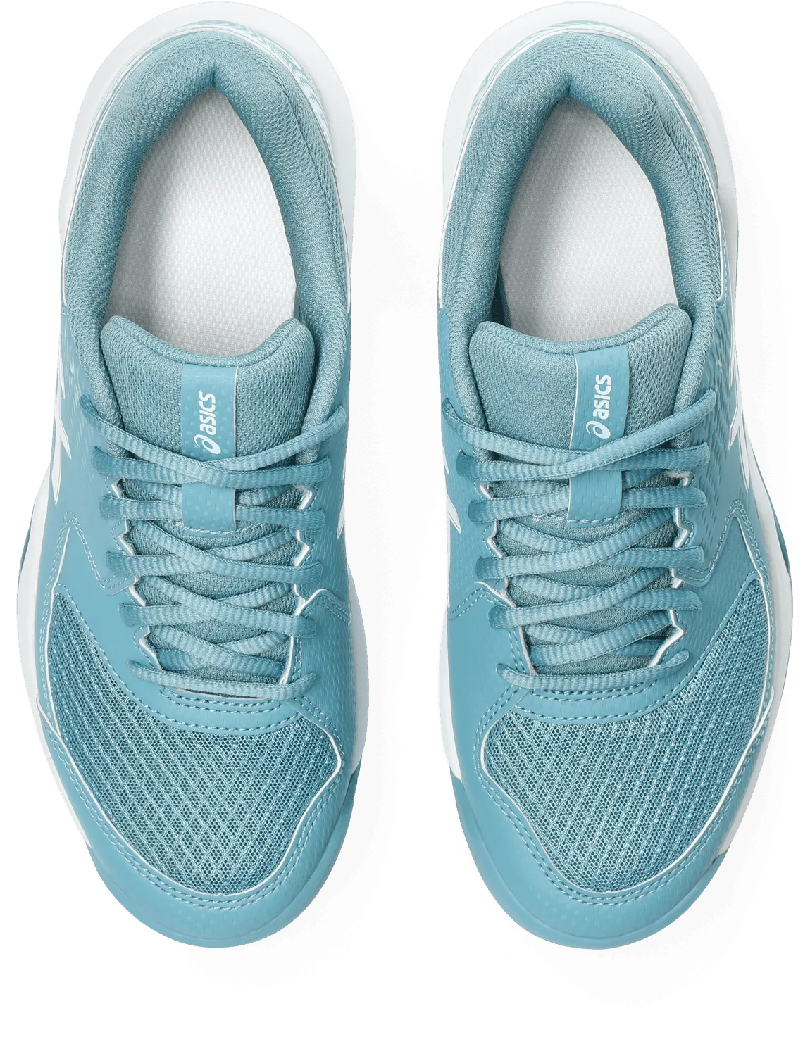 SCARPA DA TENNIS DA DONNA ASICS GEL-DEDICATE 8 CLAY GRIS BLUE WHITE 1042A255 400