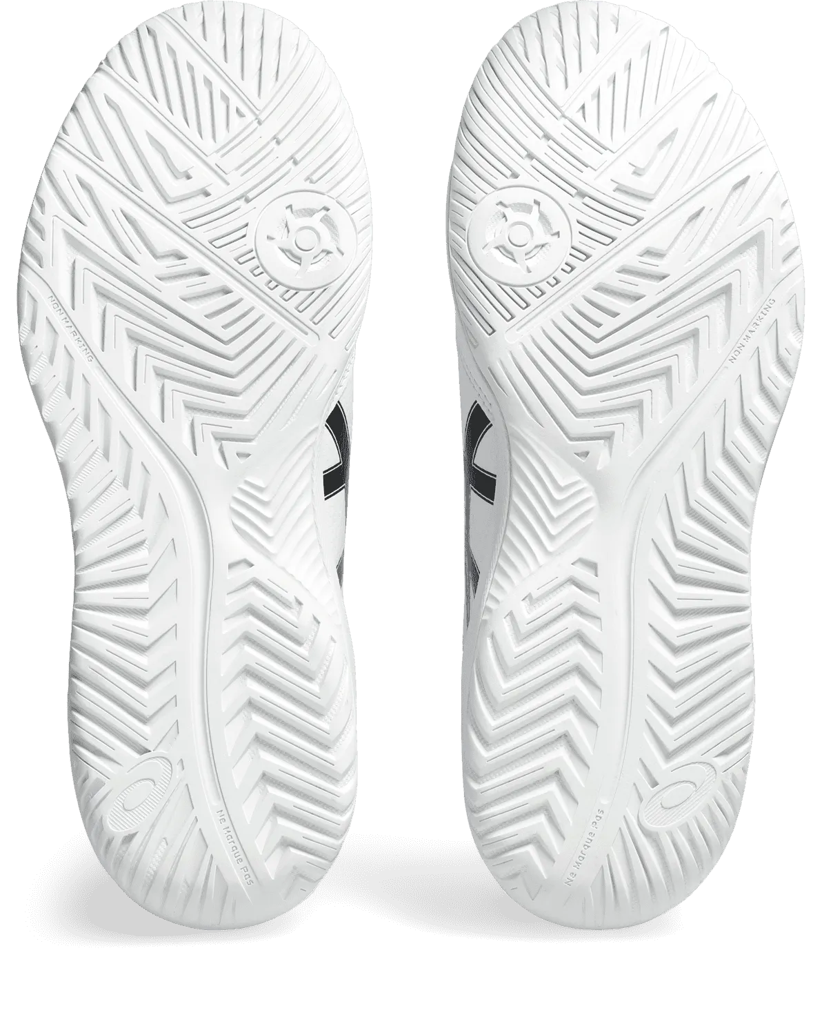 SCARPA DA TENNIS DA UOMO ASICS GEL-DEDICATE 8 WHITE BLACK 1041A408 101