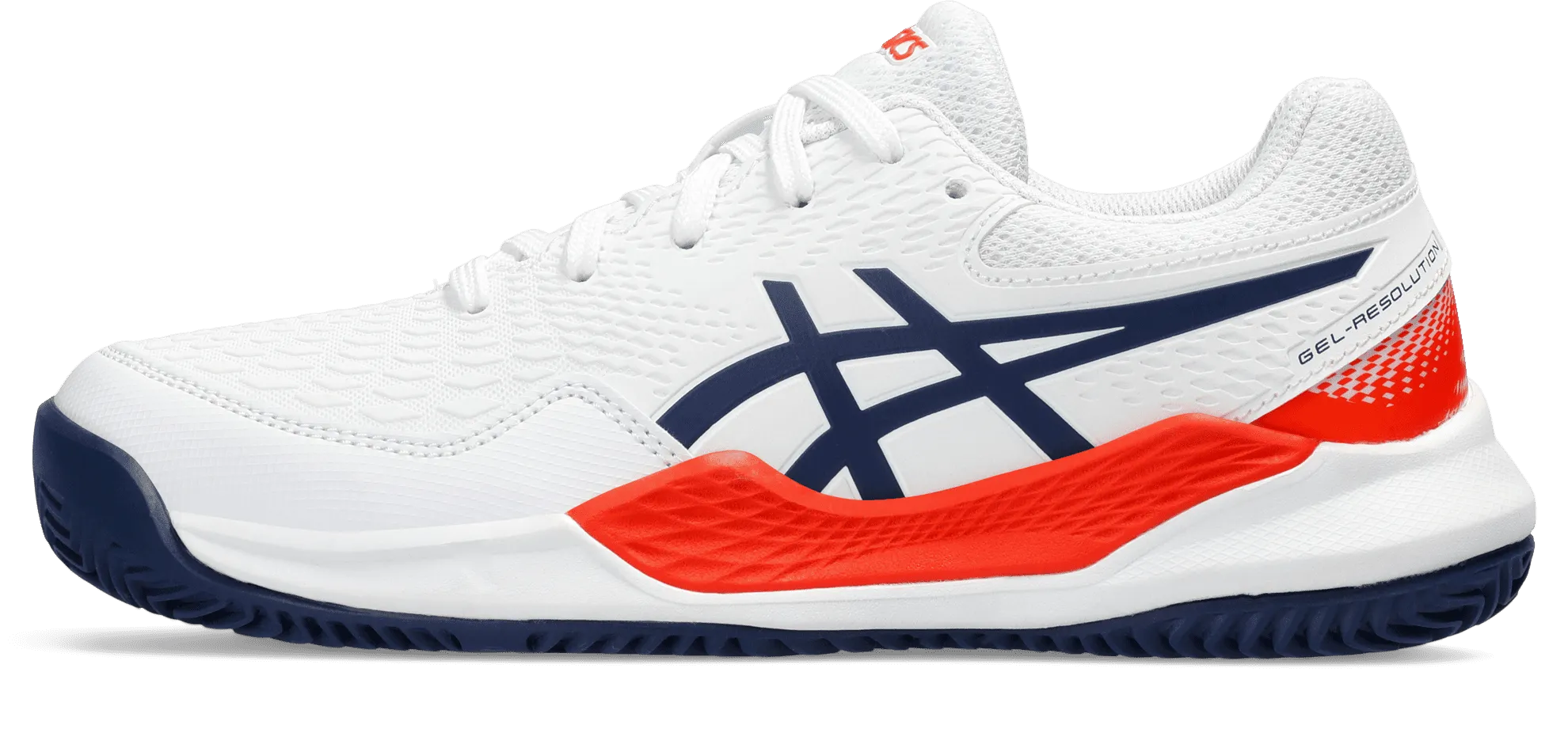 SCARPA DA TENNIS JUNIOR ASICS RESOLUTION 9 GS CLAY  1044A068 103