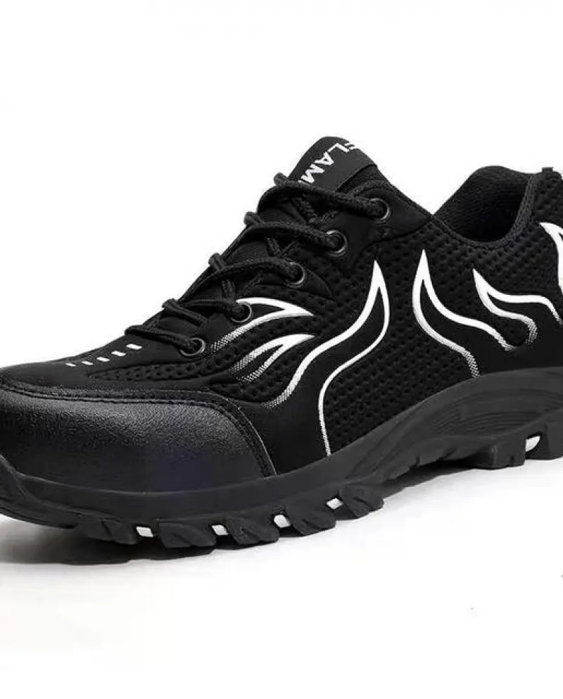 Scarpe antinfortunistiche di marca da uomo con punta in acciaio ultraleggere Stivali da lavoro da donna Stivali di sicurezza da