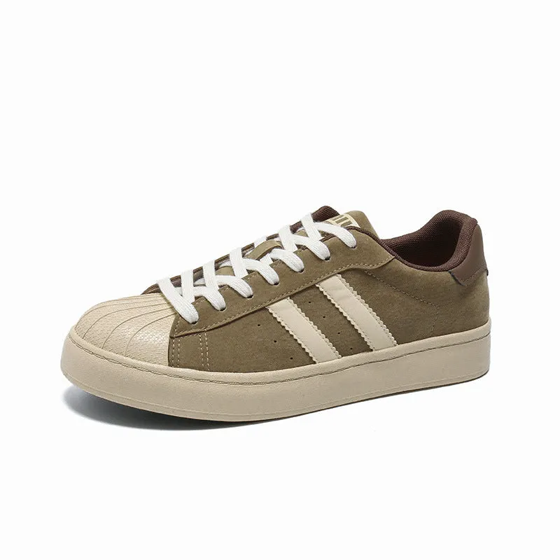 Scarpe da skate casual piatte alla moda da uomo