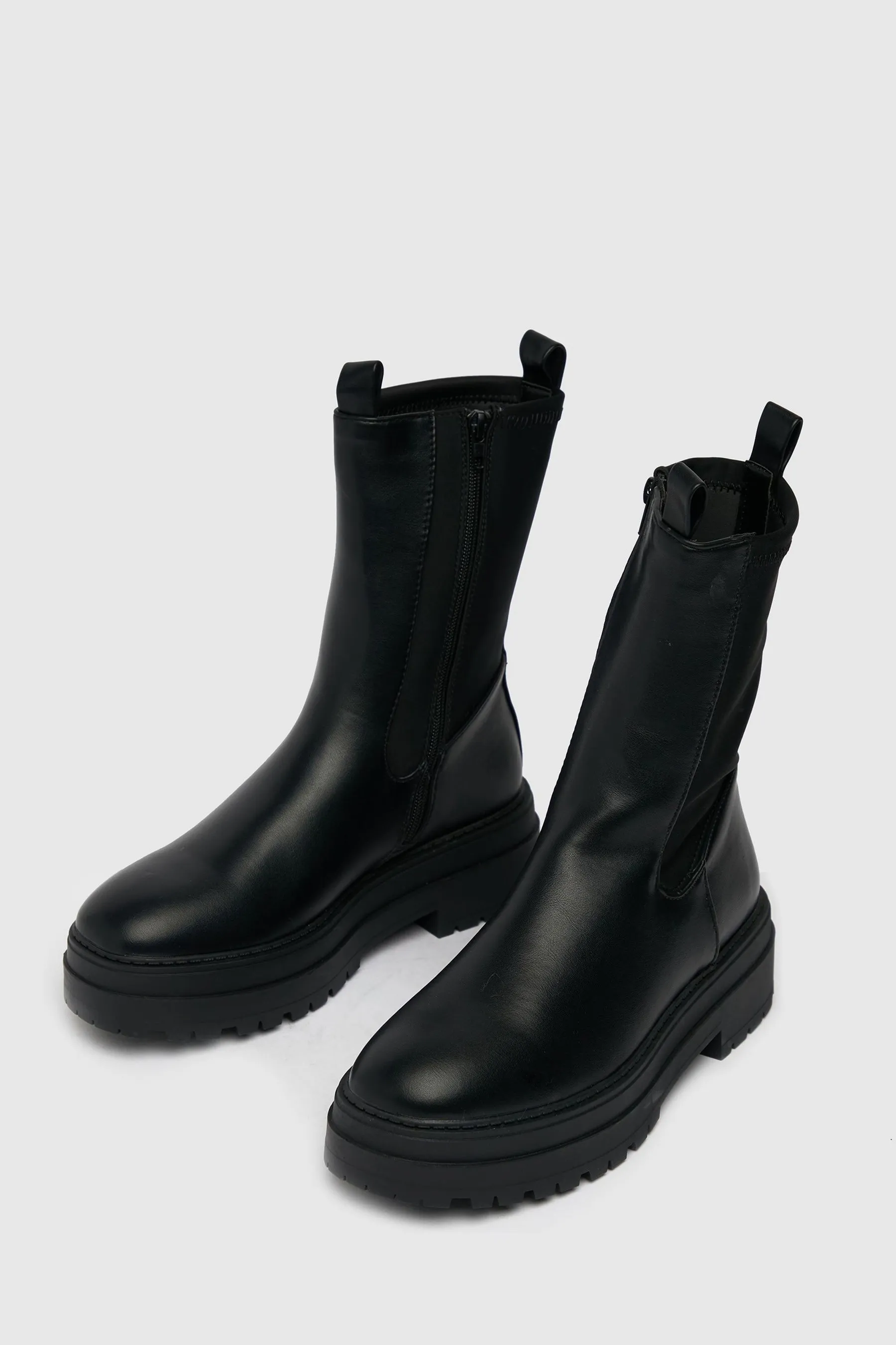 Schuh Nero - Amore - Stivali altamente elasticizzata con suole spesse