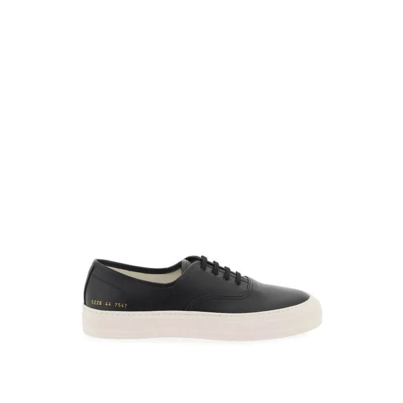 Sneakers in pelle martellata