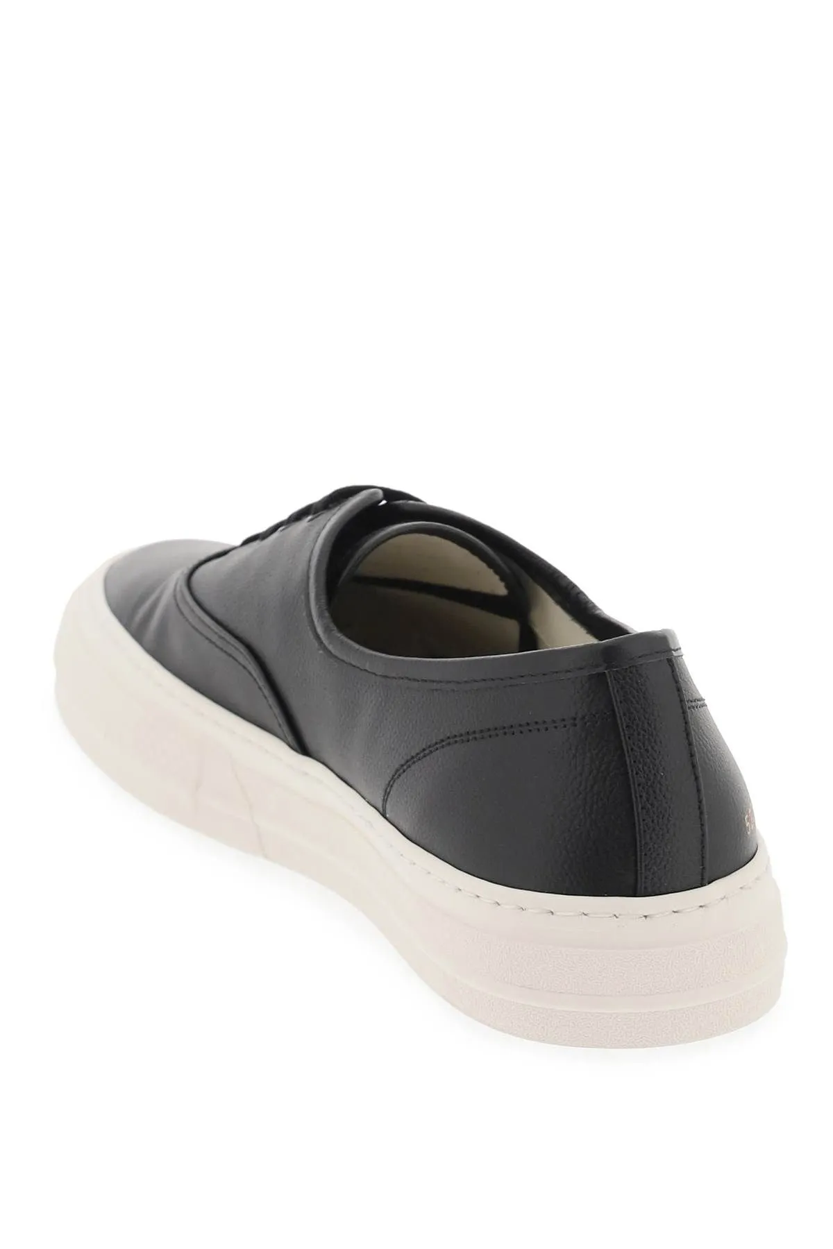 Sneakers in pelle martellata