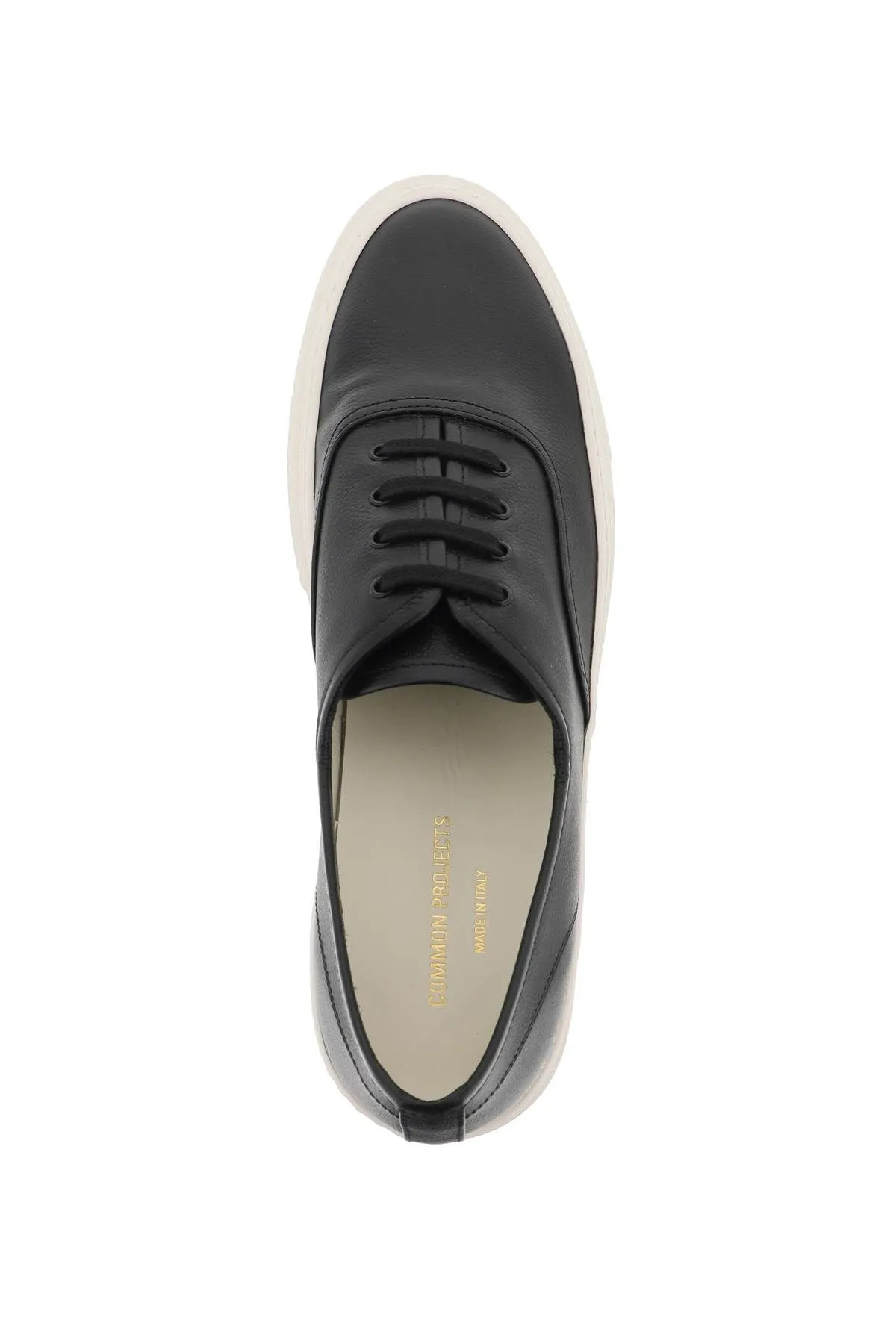 Sneakers in pelle martellata