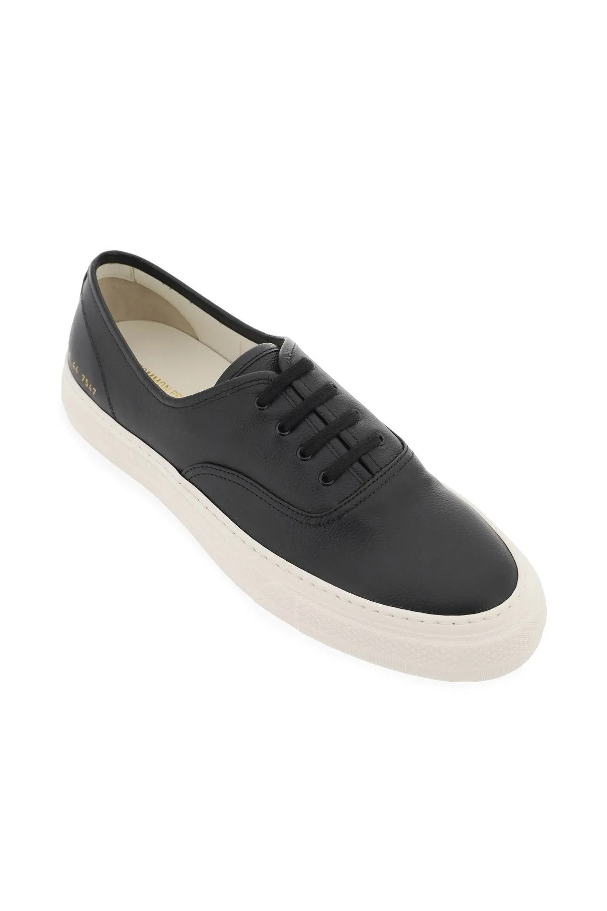 Sneakers in pelle martellata