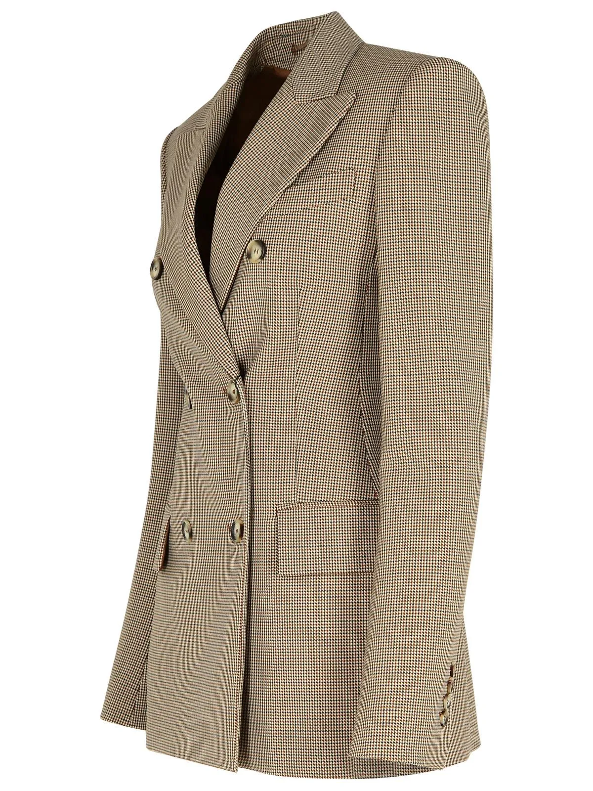 Sportmax 'Ocroma' Blazer blazer di lana marrone