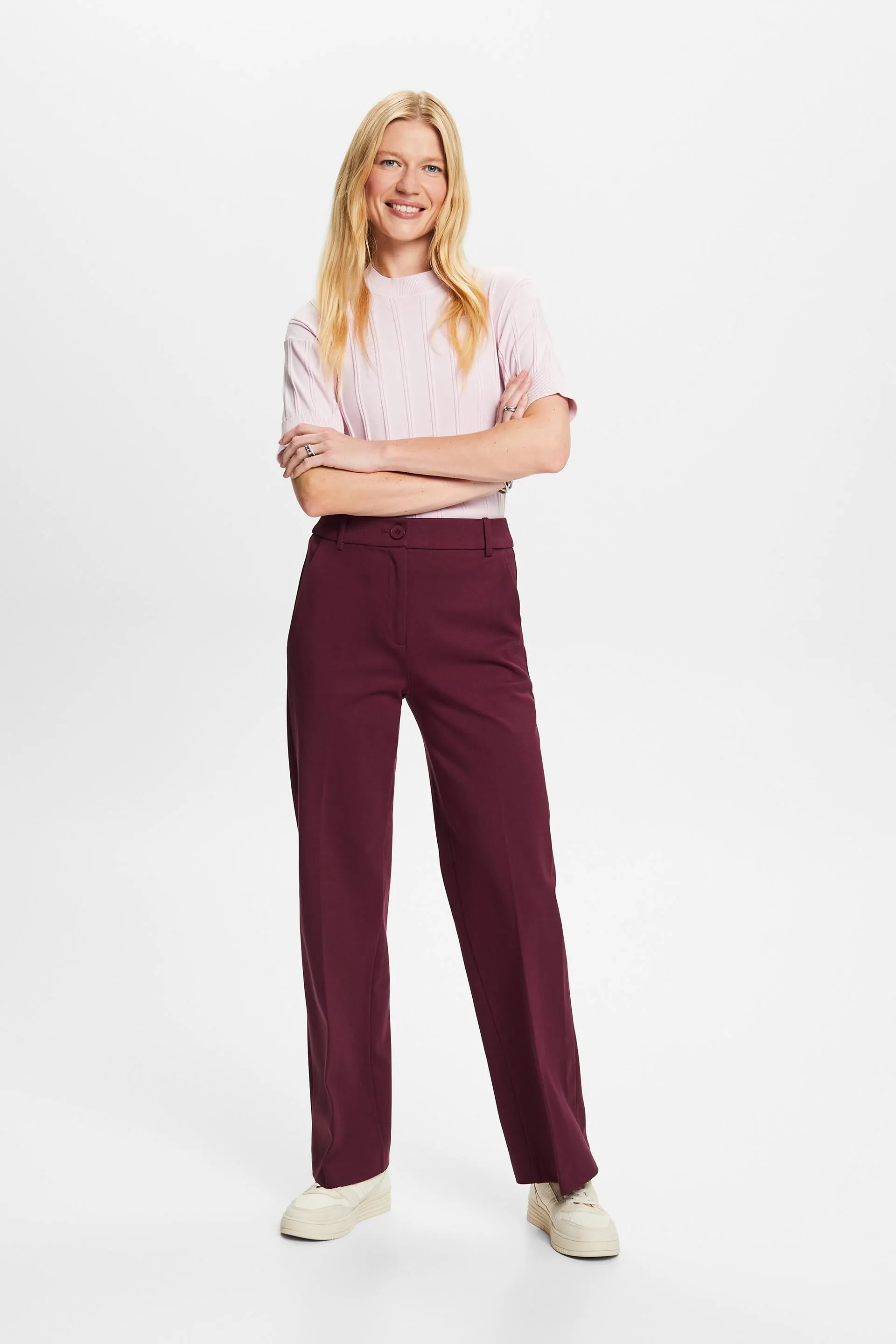 SPORTY PUNTO Mix & Match pantaloni con gamba dritta