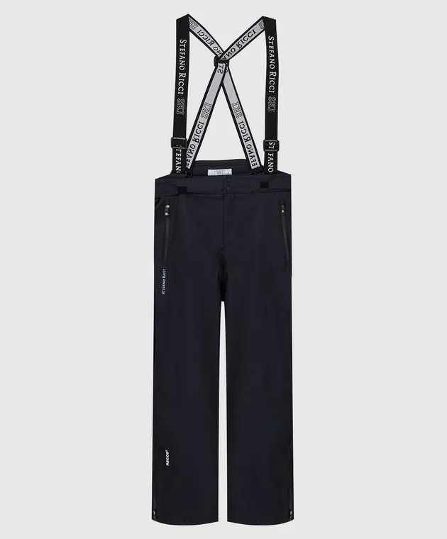 Stefano Ricci Tuta da sci blu navy MQT0S00010LR0002