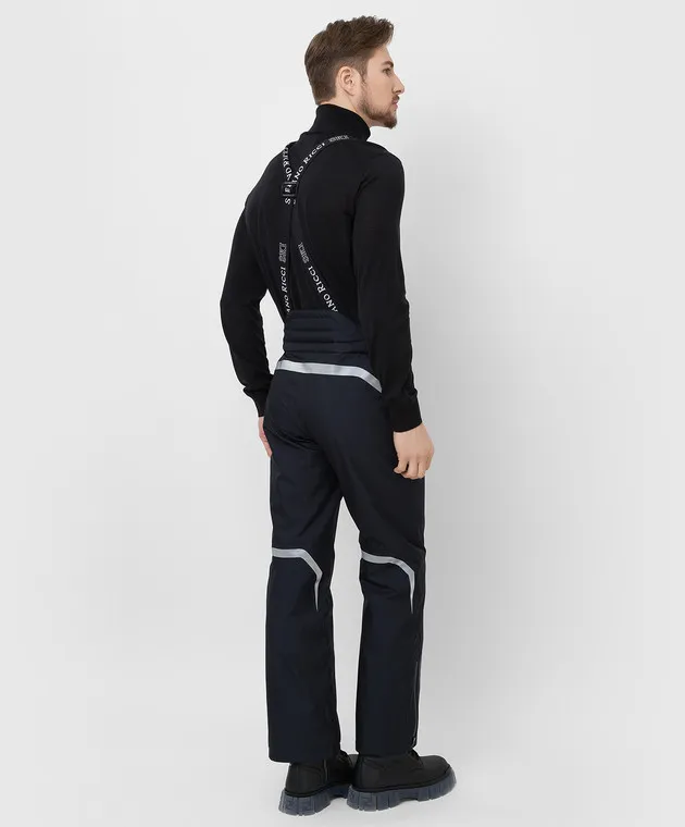Stefano Ricci Tuta da sci blu navy MQT0S00010LR0002