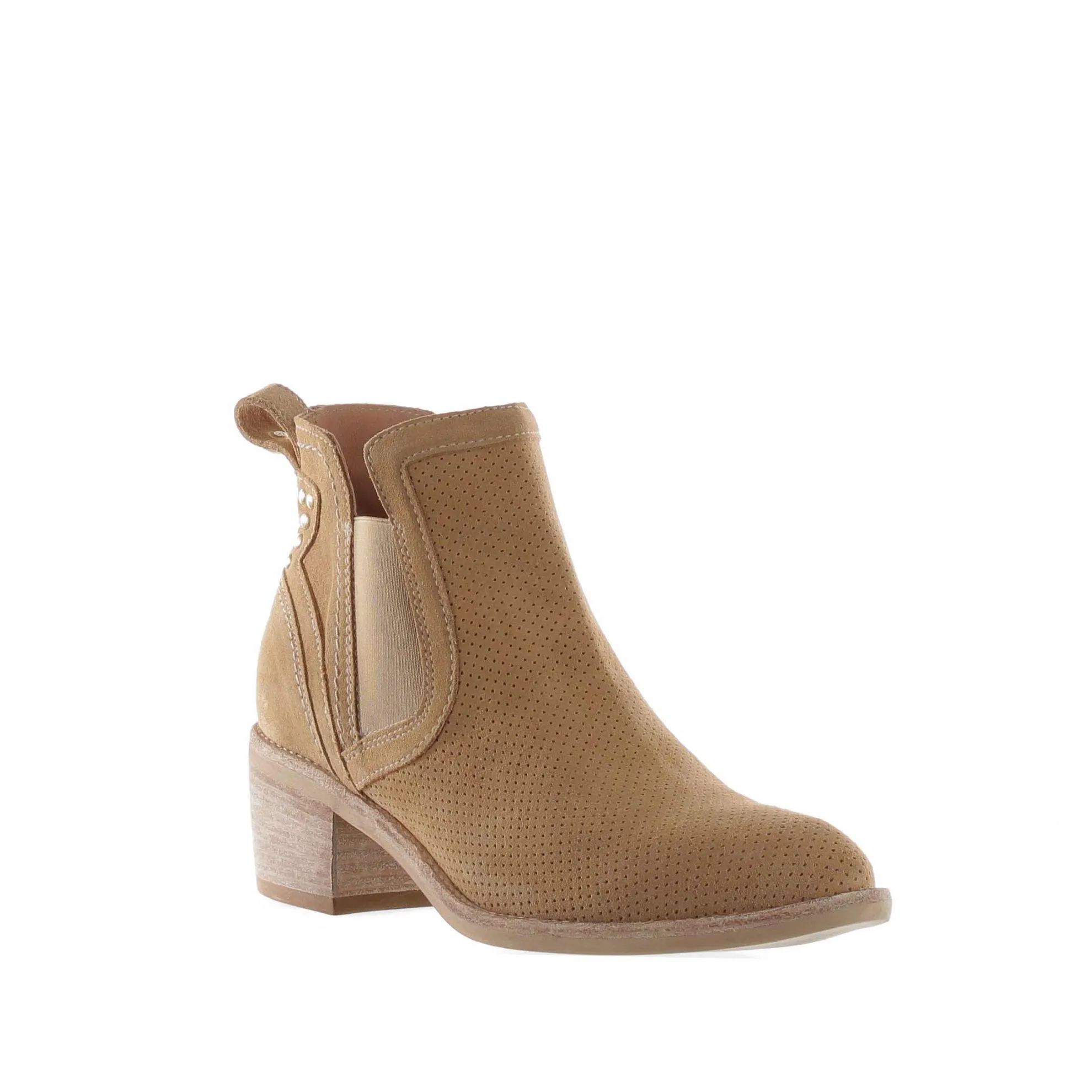 Stivaletto in camoscio
