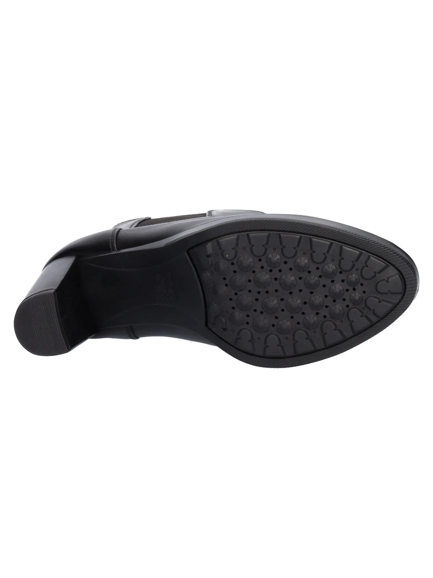 Stivaletto tacco largo Geox Walk Pleasure da donna nero