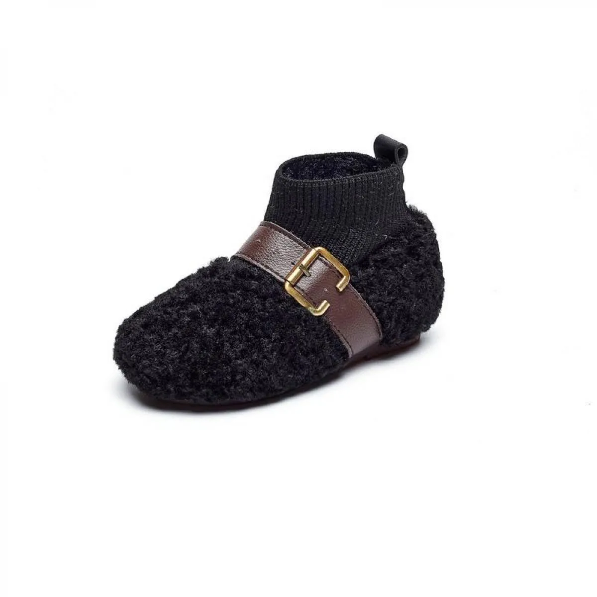Stivali invernali per bambini Ragazze Scarpe invernali per bambini Scarpe per bambini Ragazza Pelliccia calda invernale