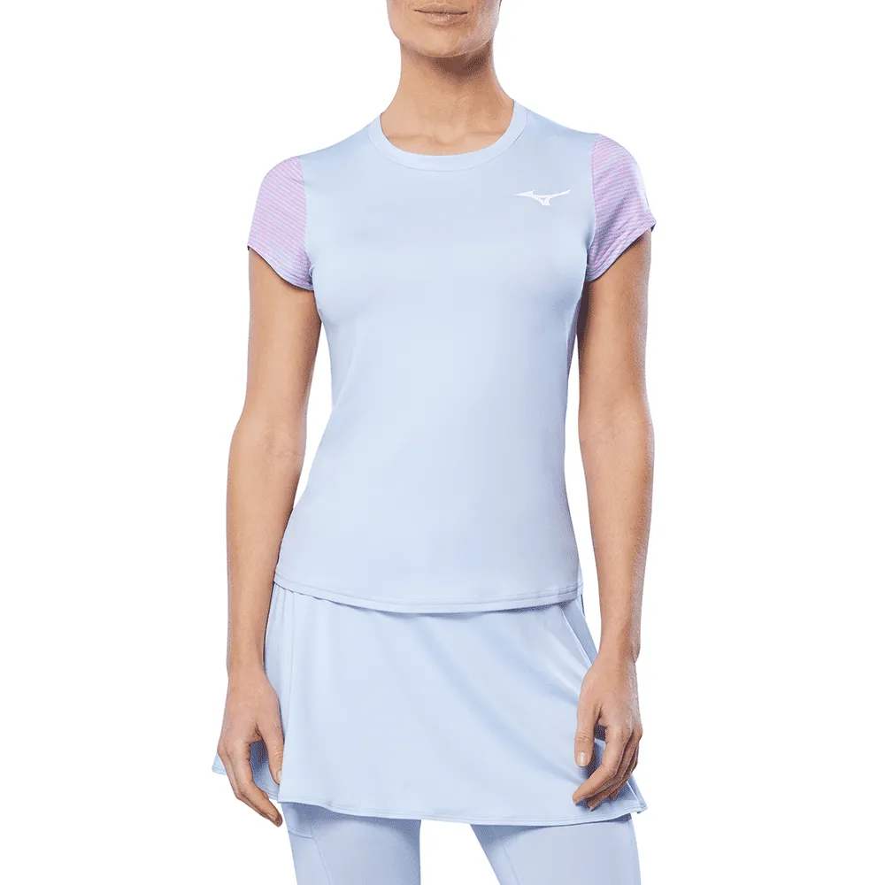 T-SHIRT A MANICA CORTA DA TENNIS DA DONNA MIZUNO CHARGE PRINTED TEE 62GAB201 16