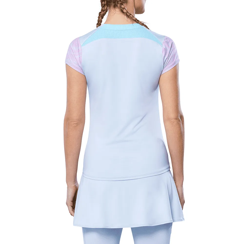 T-SHIRT A MANICA CORTA DA TENNIS DA DONNA MIZUNO CHARGE PRINTED TEE 62GAB201 16