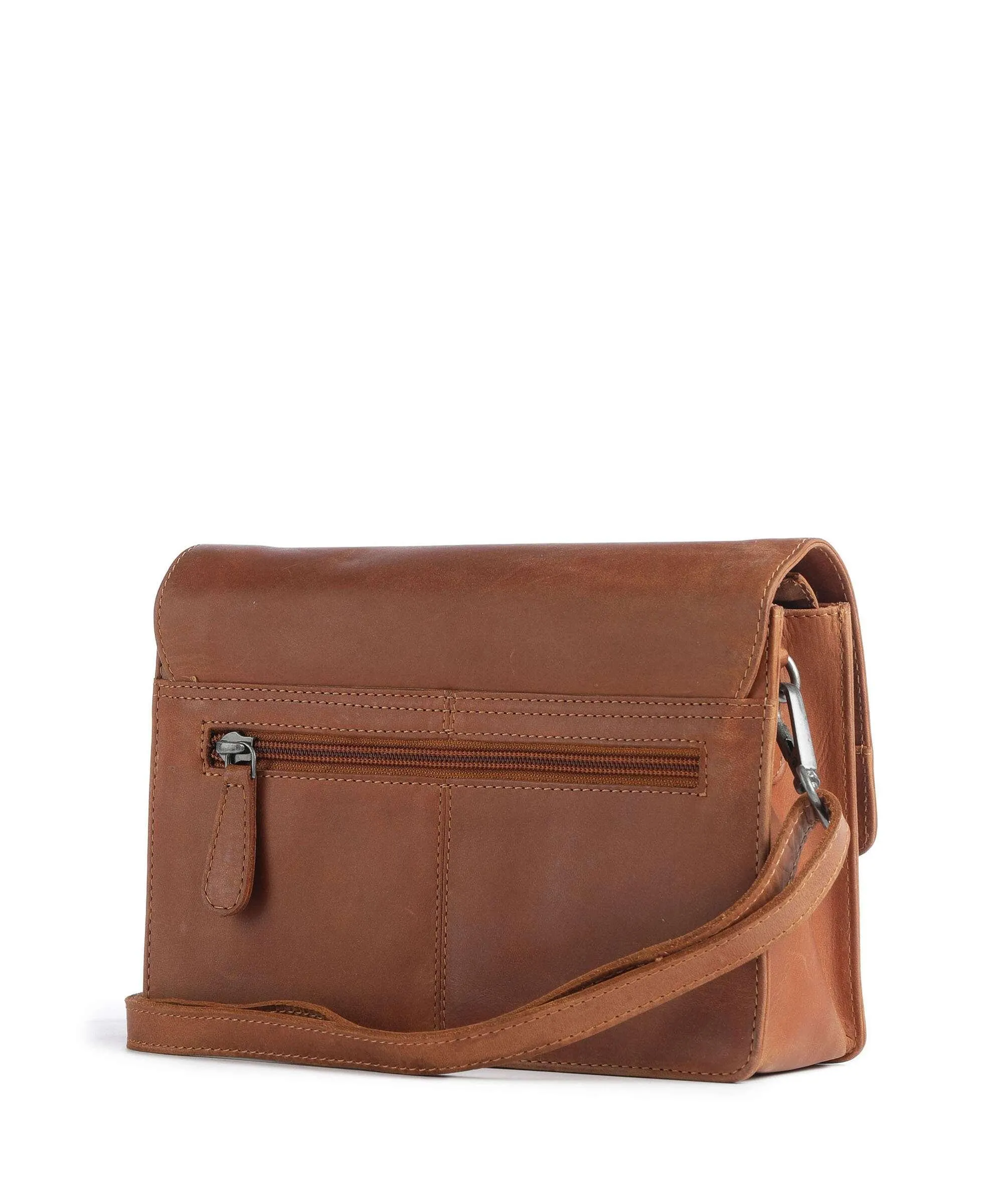  The Chesterfield Brand Lucca Borsa a tracolla pelle di vacchetta pull-up cognac  