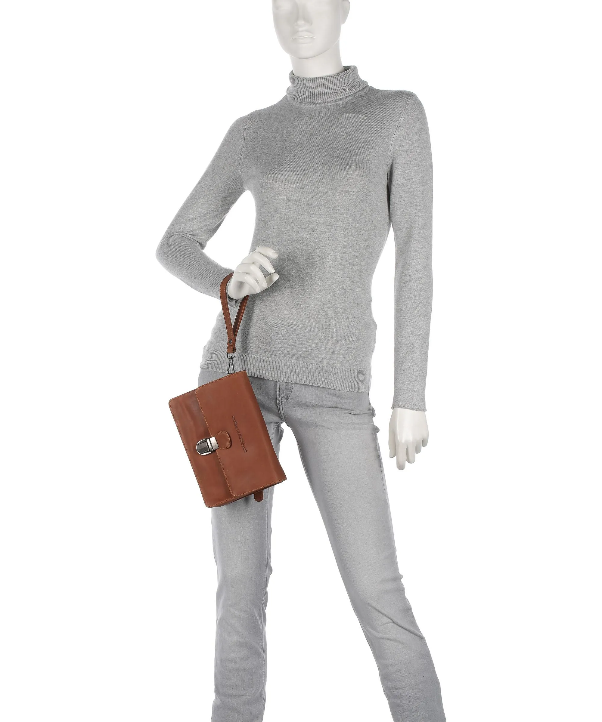  The Chesterfield Brand Lucca Borsa a tracolla pelle di vacchetta pull-up cognac  