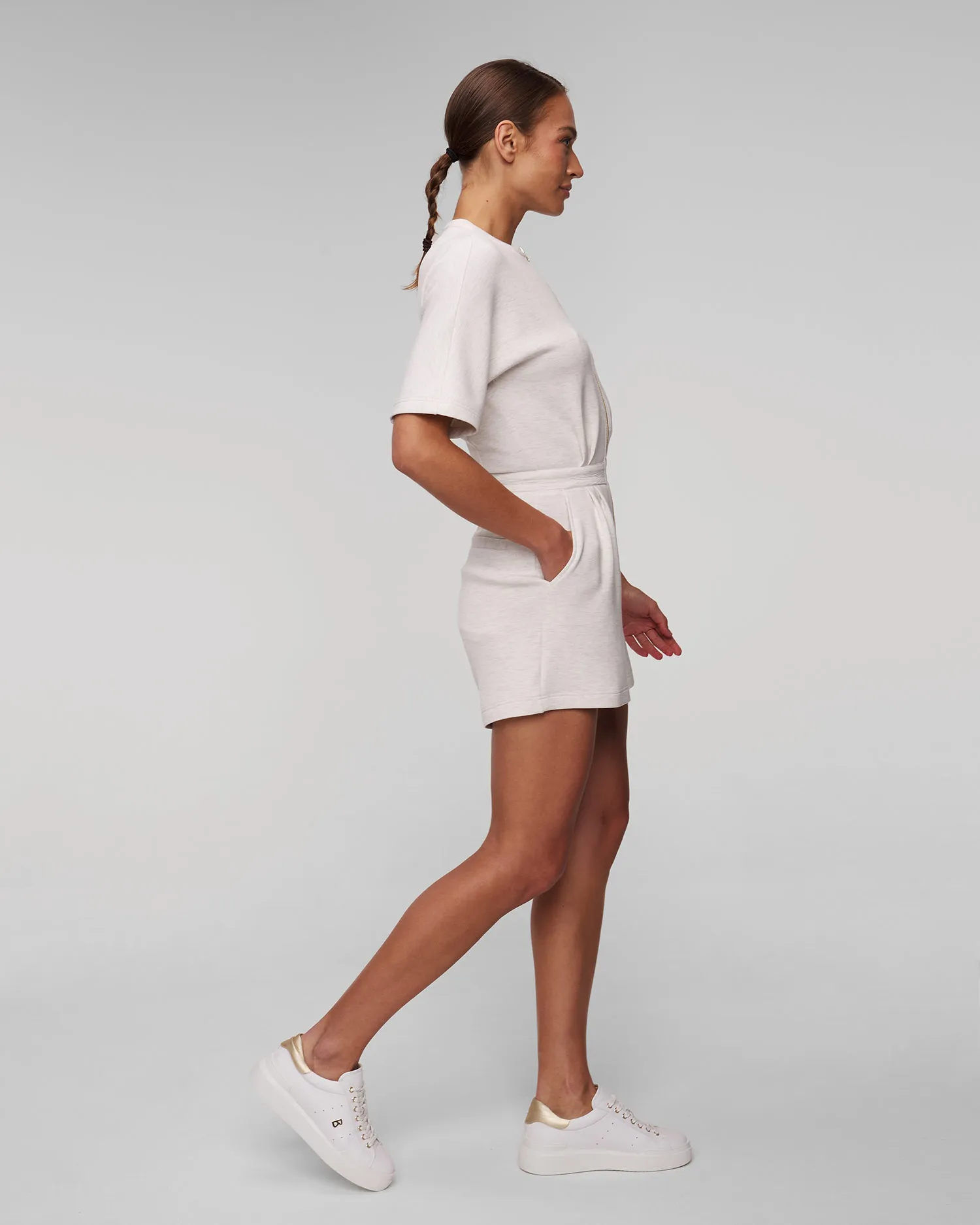 Tuta beige da donna Varley Orlando Playsuit var01757-ivml
