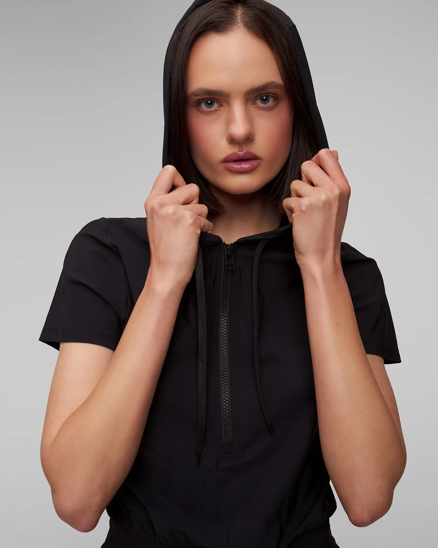 Tuta nera da donna Casall Weekend Playsuit 22820-901