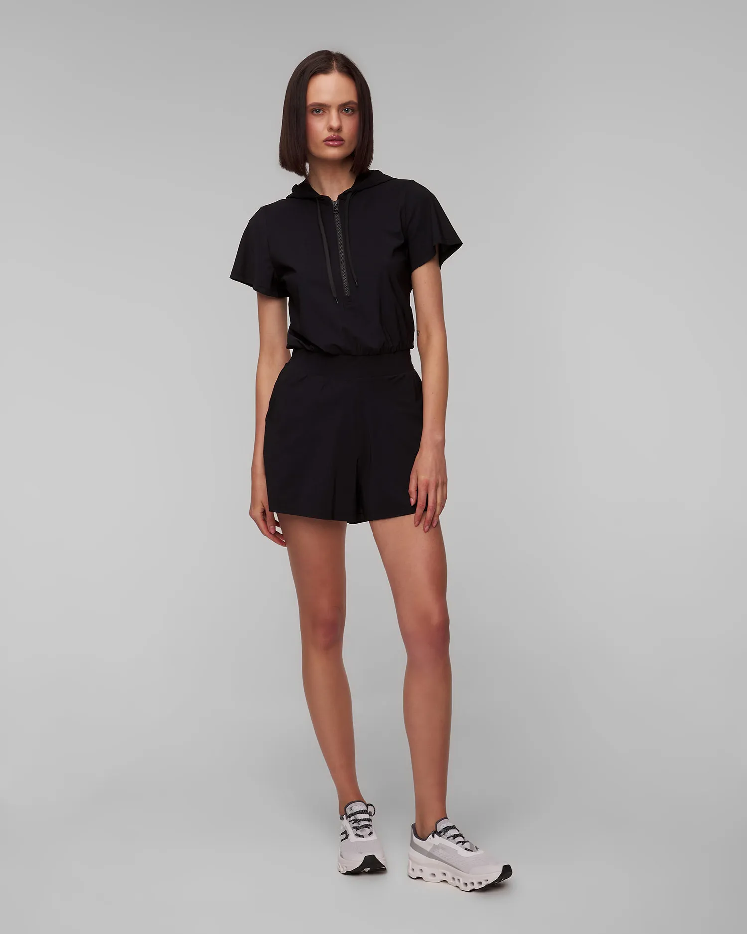 Tuta nera da donna Casall Weekend Playsuit 22820-901