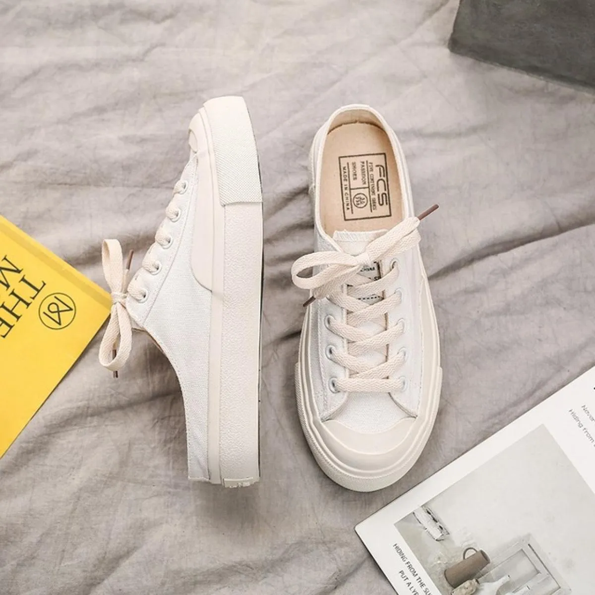 Zapatos De Mujer 2022 Nuove Donne Scarpe di Tela Solido Donna Vulcanize Scarpe di Moda della Scarpa Da Tennis Casual Lace Up di